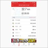 今日は目標距離を決めて
