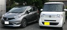 洗車、ノートとN-BOX 洗車、ノートとN-BOX