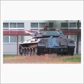 松本市で見た74式戦車