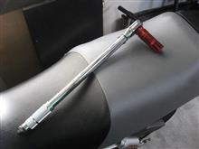 GSX400S　グッピーのオイル交換とランチ