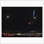 伊丹で飛行機撮ってました