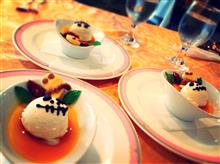 セレブなレストランでお食事