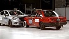 隔世 日産ツル VS ヴァーサ(サニー 対 ラティオ) 隔世 日産ツル VS ヴァーサ(サニー 対 ラティオ)