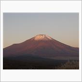 赤富士撮れてました。