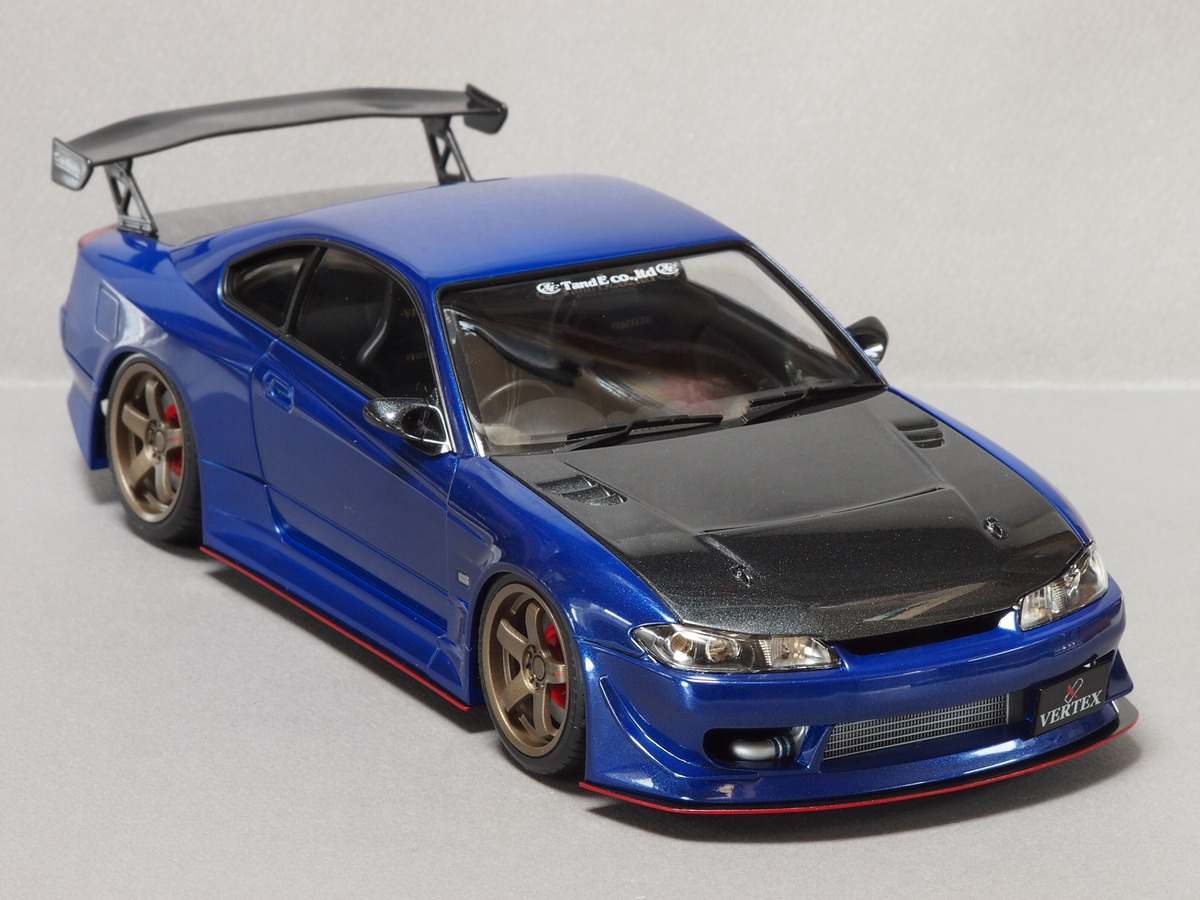 ファッション VERTEX アオシマ S15 完成しました！｜轗軻の '99 シルビア オフィシャルグッズ
