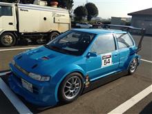 数えてみたら9ヶ月ぶりのシティ　GTCC秋ノ陣TC1000走行会