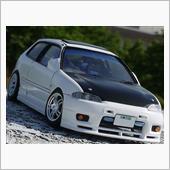 本来のアゴをシビックに着けたら