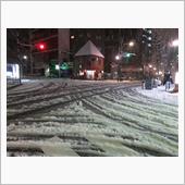 本当に雪になりましたね～！