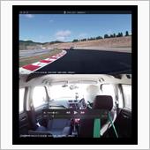 オートポリスの新舗装は濡れる ...