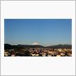 今日の富士山は雪かぶり