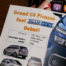 ピカソ Blue HDi 限定195台　、　372万円