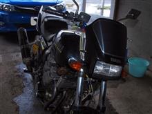 XJR400、冬籠りさせました