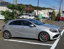 A45、母親を乗せてみる
