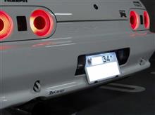 ナンバー灯 LED化