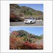 紅葉とBMW X3...　本、読書...