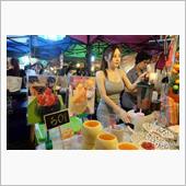 美人過ぎ！タイのジュース屋の ...