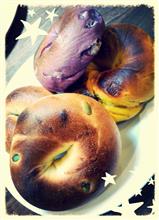 土曜の朝は焼きたてbagel
