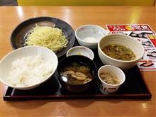 幸楽苑で朝食 幸楽苑で朝食