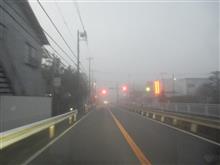 朝もやの光りの中に立つ影は・・・