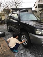 最後の冬準備。