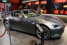 先行展示中のマツダ・ロードスターRFを見てきた。予想外に格好良かった件
