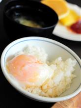 温泉卵ご飯が大好き。宇都宮みんみん 餃子♪