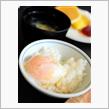 温泉卵ご飯が大好き。宇都宮みんみん 餃子♪