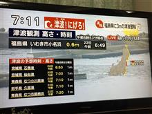 津波! 逃げろ