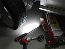 ゴルフR32最後のタイヤ交換（スタッドレス）・・・o(▼_▼θ