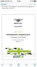 英国BENTLEY 年間表彰パーティへ 【ワンスマニュース盛り沢山!!】 英国BENTLEY 年間表彰パーティへ 【ワンスマニュース盛り沢山!!】