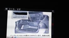 バックシートの倒し方が分からなかった(^^ゞ