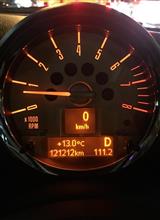 121,212Km！