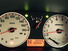 スカノテ君ついに６６６６６ｋｍ達成！