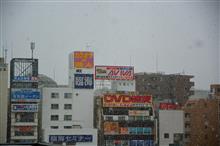 東京で１１月の初雪は５４年振り。