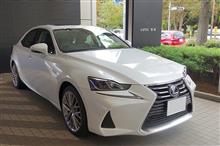フェイスリフトしたＩＳ３００ｈに試乗しました．．．