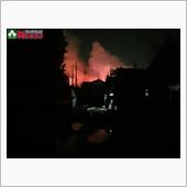 近所、知り合いの家が火事、全 ...