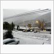 雪が降～る。