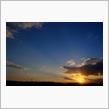 １１月の夕空・・・明日から師走ですね
