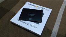 ノートPCのHDDもSSDに