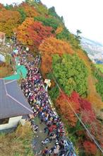 （八王子市）11/20　人ごみで溢れかえる紅葉真っ盛りの高尾山へ
