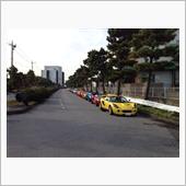 朝オフ久々先頭。