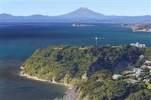 江ノ島の夕日＿|￣|○