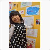 幼稚園での展示会