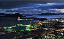 日本一周2日目夜:広島宇品港