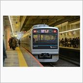 橋上駅の情景…黄昏の小田急町 ...