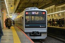 橋上駅の情景…黄昏の小田急町田駅