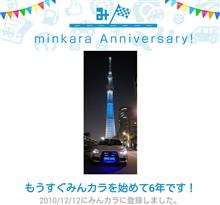 祝・みんカラ歴6年！