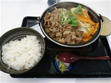 吉野家の牛すき鍋膳