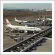 737は全席革張りシートでした