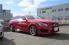 黒い悪魔にさようなら..ベンツCLA Shooting Brake sports クランツ製ブレーキパッド 